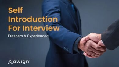 self introduction for interview fresher